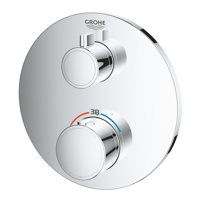 Термостат прихованого монтажу для 1 споживача Grohe Grohtherm Convent. Concealed (24075000)
