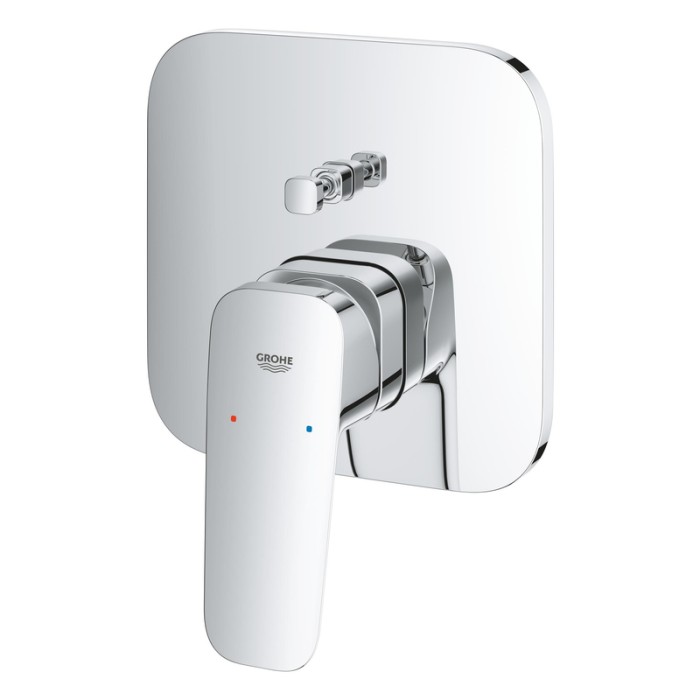 Одноважільний змішувач Grohe Cubeo із перемикачем на 2 положення (1017780000)