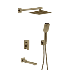 Вбудована душова система Haiba KUBUS 009 (INNER) BRUSHED GOLD (HB9629)
