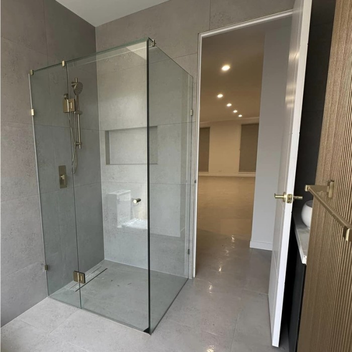 Двері в нішу Koer SR SD04-120x200-TR-07 прозоре скло Easy Clean 10мм, графіт (KR5388)