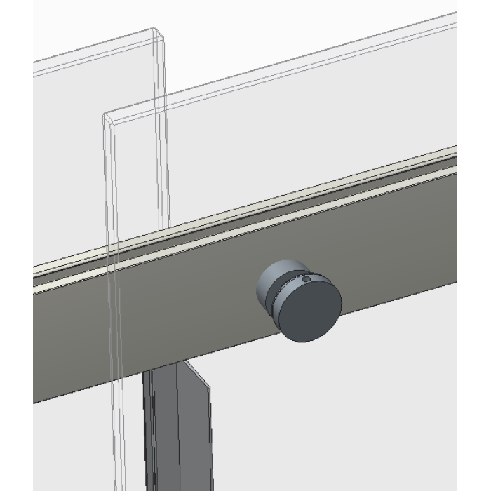 Двері в нішу Koer SR SD01-120x200-TR-12 прозоре скло Easy Clean 8мм, матове золото (KR5377)