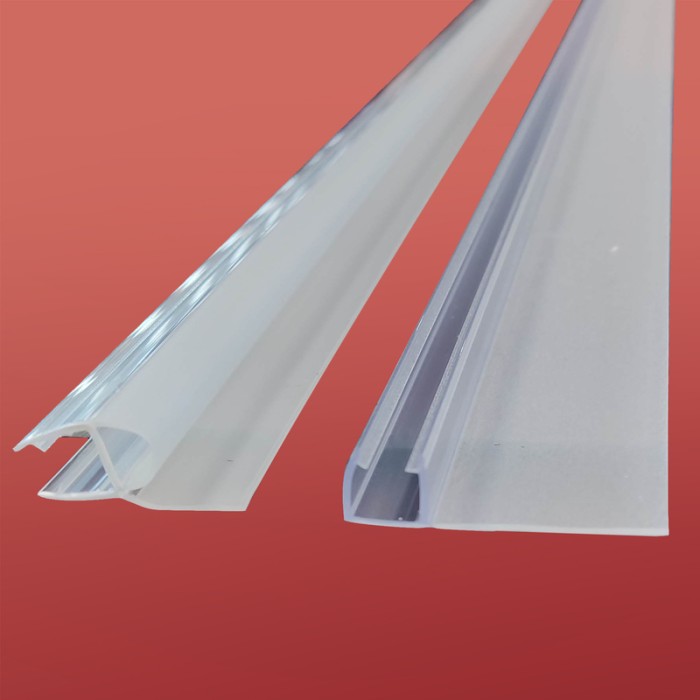 Двері в нішу Koer SR SD01-120x200-TR-12 прозоре скло Easy Clean 8мм, матове золото (KR5377)
