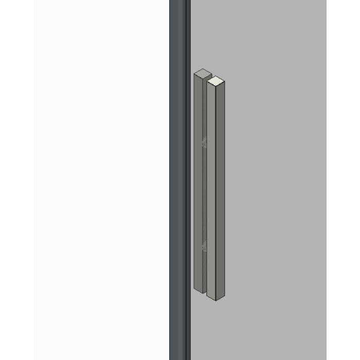 Двері в нішу Koer SR SD05-140x200-TR-01 прозоре скло Easy Clean 6мм, хром (KR5406)