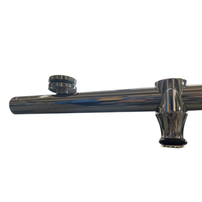 Двері в нішу Koer SR SD06-120x220-TR-01 прозоре скло Easy Clean 8мм, хром (KR5367)