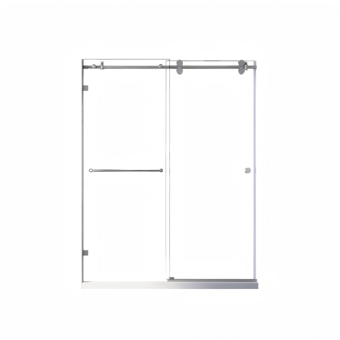 Двері в нішу Koer SR SD06-140x220-TR-01 прозоре скло Easy Clean 8мм, хром (KR5368)