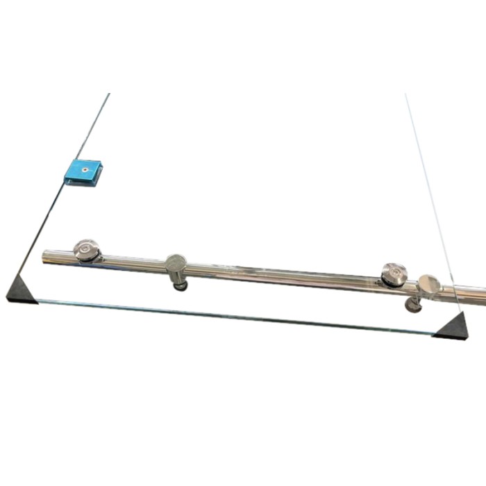 Двері в нішу Koer SR SD06-140x220-TR-01 прозоре скло Easy Clean 8мм, хром (KR5368)