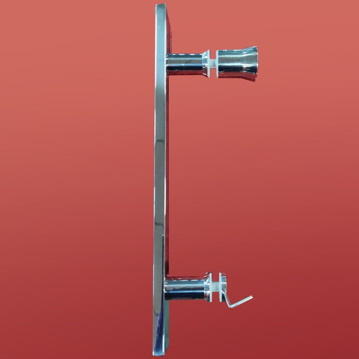 Двері в нішу Koer SR SD01-120x200-TR-02 прозоре скло Easy Clean 8мм, нікель (KR5379)