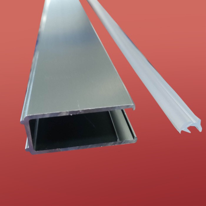 Двері в нішу Koer SR SD01-120x200-TR-02 прозоре скло Easy Clean 8мм, нікель (KR5379)