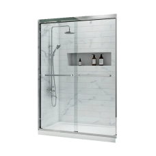Двері в нішу Koer SR SD03-140x200-TR-01 прозоре скло Easy Clean 8мм, хром (KR5385)