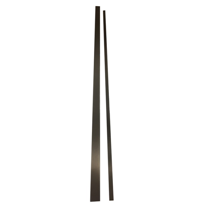 Двері в нішу Koer SR SD06-140x220-TR-07 прозоре скло Easy Clean 8мм, графіт (KR5369)