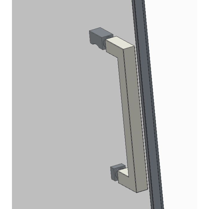 Двері в нішу Koer SR SD02-140x200-TR-01 прозоре скло Easy Clean 8мм, хром (KR5383)