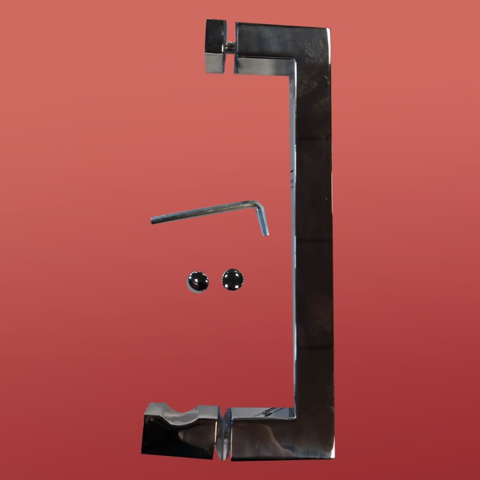 Двері в нішу Koer SR SD02-140x200-TR-01 прозоре скло Easy Clean 8мм, хром (KR5383)