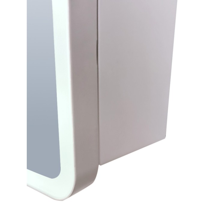 Дзеркальна шафка Mixxus Premium Olivary CM01-60x70x13 з LED Touch, димером, регулятором яскравості (MI8294)