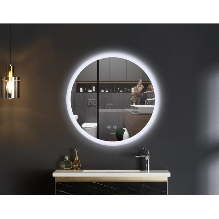 Дзеркало Mixxus PLAIN MC11-60 з Led Touch, Anti-fog, димером, регулятором яскравості (MI6663)