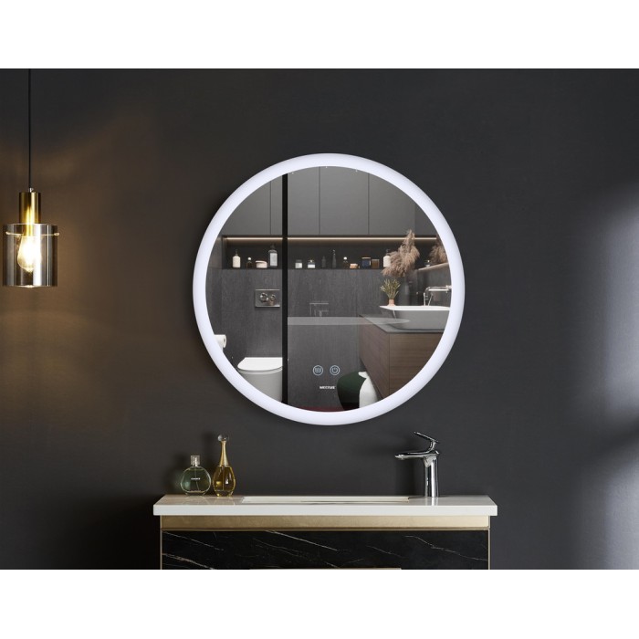 Дзеркало Mixxus PLAIN MC11-60 з Led Touch, Anti-fog, димером, регулятором яскравості (MI6663)