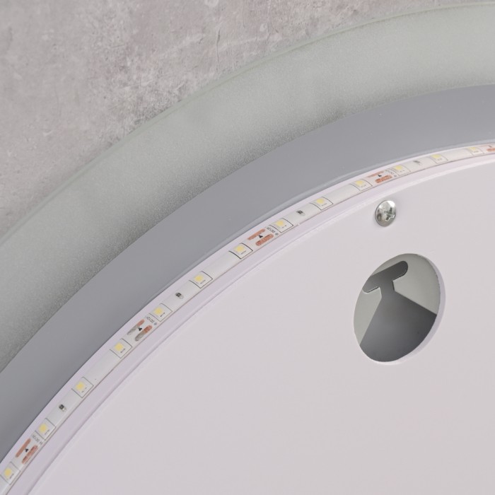 Дзеркало Mixxus PLAIN MC10-60 з Led Touch, Anti-fog, димером, регулятором яскравості, годинником (MI6013)