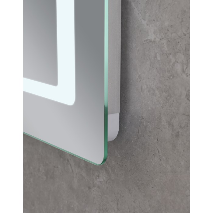 Дзеркало Mixxus STYLE MR13-70x50-Reverse з Led Touch, Anti-fog, димером, регулятором яскравості (MI6665)