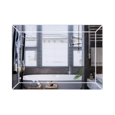 Дзеркало Mixxus Premium CUBIC MR14-70x50-Reverse з Led Touch, Anti-fog, димером, регулятором яскравості (MP6647)