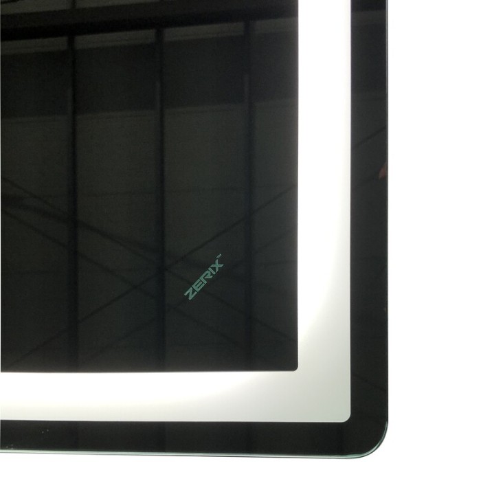 Дзеркало Zerix Sansa MR01-70x50-REVERSE з LED Touch, Anti-fog, димером, регулятором яскравості (ZX6050)