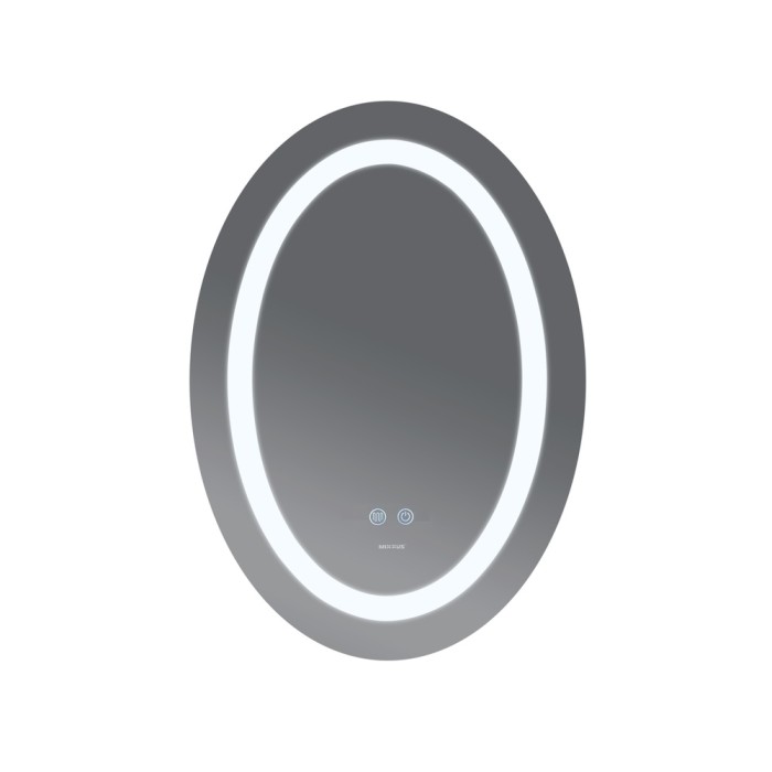 Дзеркало Mixxus PLAIN MV03-50x70 з Led Touch, Anti-fog, димером, регулятором яскравості (MI6664)