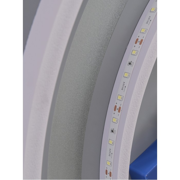 Дзеркало Mixxus PLAIN MC02-60-CASE з Led Touch, Anti-fog, димером, регулятором яскравості, годинником (MI6661)