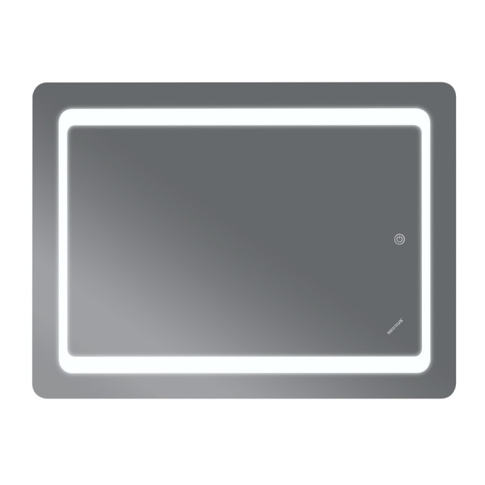 Дзеркало Mixxus TWEE MR09-80x60-Reverse з Led Touch, Anti-fog, димером, регулятором яскравості (MI6660)