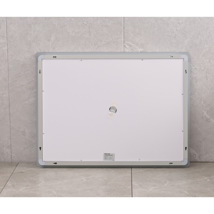 Дзеркало Mixxus STYLE MR03-80x60 з Led Touch, Anti-fog, димером, регулятором яскравості, годинником (MI6005)