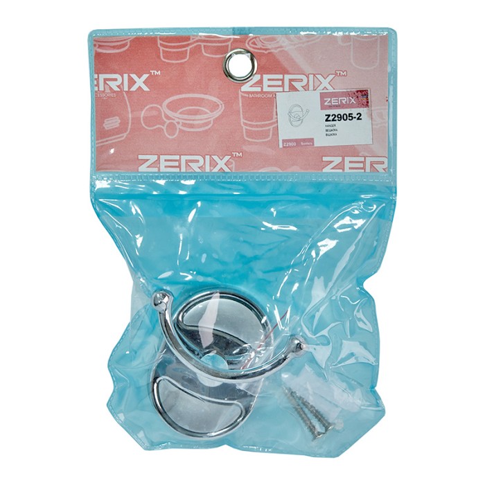Крючок двойной Zerix Z2905-2 (ZX0278)
