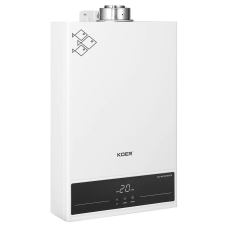 Газова колонка KOER KWH.G0312 TURBO WHITE турбована 12 л/хв, колір білий (KR5557)
