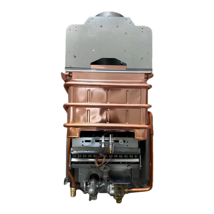 Газова колонка KOER KWH.G0110 GRAY димохідна 10 л/хв, колір сірий (KR5555)