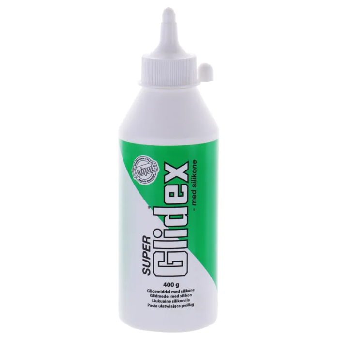 Мастильний склад для збірки каналізації Unipak Super Glidex 400г. (В пляшці) (UP0577)