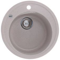 Мийка кухонна Zerix ZS-510R-06 Бежева (ZX4533)