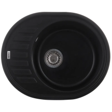 Мийка кухонна Zerix ZS-6250R-14 Чорний металік (ZX4554)