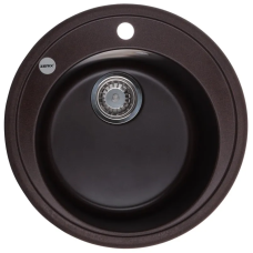 Мийка кухонна Zerix ZS-510R-12 Коричнева (ZX4536)