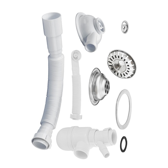 Мийка Zerix ZS-6250S-01 White (ZX4587)