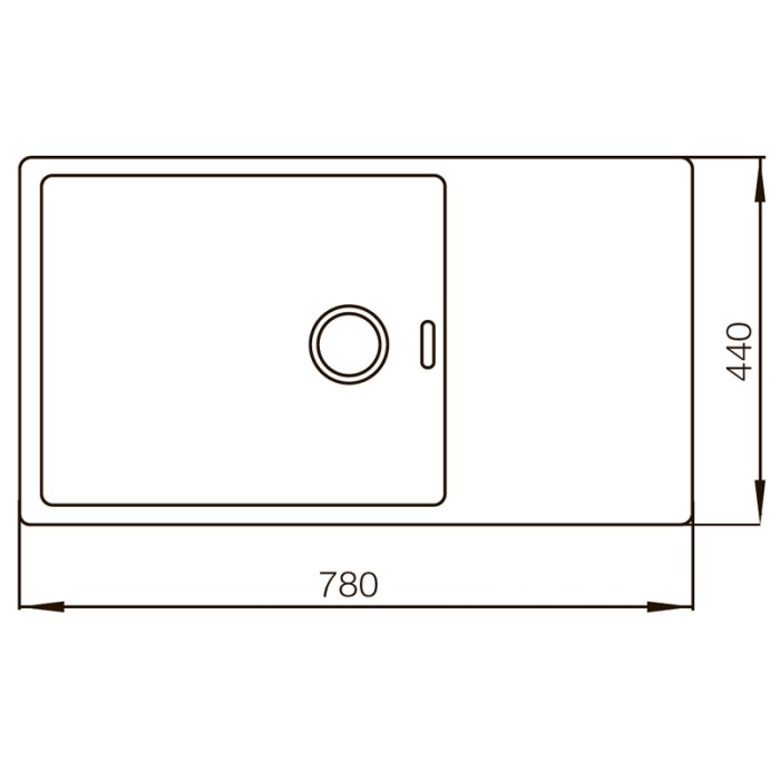 Мийка Mixxus MX7844-200x1.2-Satin (MX0560)