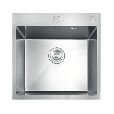 Мийка з нержавіючої сталі MIXXUS MH5050 DECOR SS COLOR (MH5050 DECOR NANO-SILVER)(3.0/0.8) колір нержавійка (MI7040)