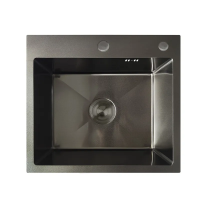 Мийка MIXXUS MH5045 GRAPHITE (MH5045 NANO-BLACK) (3.0/0.8) з нерж. сталі (колір графіт) (MX1926)