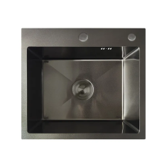 Мийка MIXXUS MH5045 GRAPHITE (MH5045 NANO-BLACK) (3.0/0.8) з нерж. сталі (колір графіт) (MX1926)