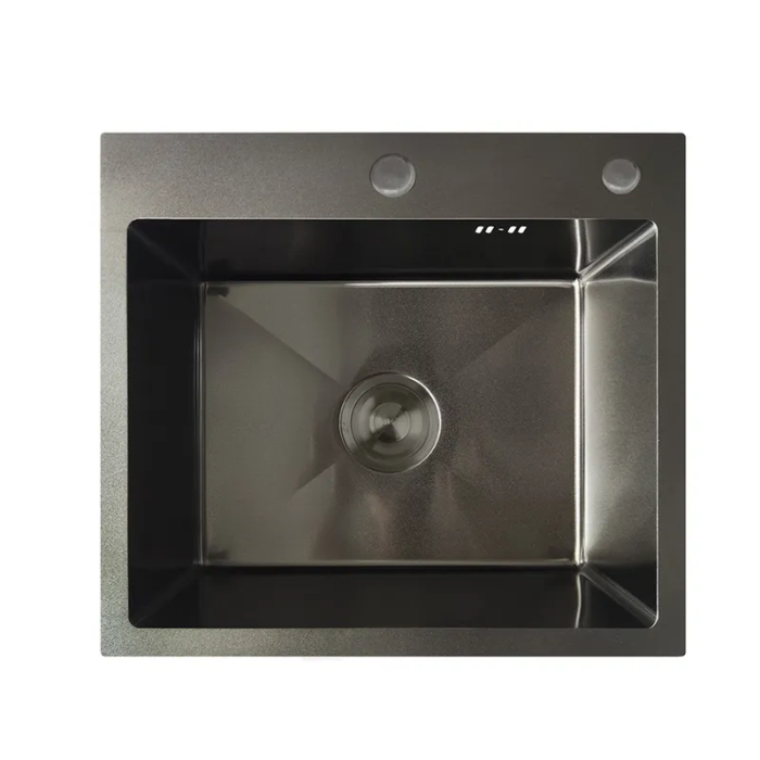 Мийка MIXXUS MH5045 GRAPHITE (MH5045 NANO-BLACK) (3.0/0.8) з нерж. сталі (колір графіт) (MX1926)