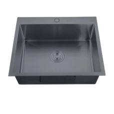 Мийка Zerix ZH5045-215 Nano-Black (3.0/0.8) з нерж. сталі (MX1580)
