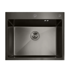 Мийка MIXXUS MH5843 GRAPHITE (MH5843 NANO-BLACK) (3.0/0.8) з нерж. сталі (колір графіт) (MX1931)