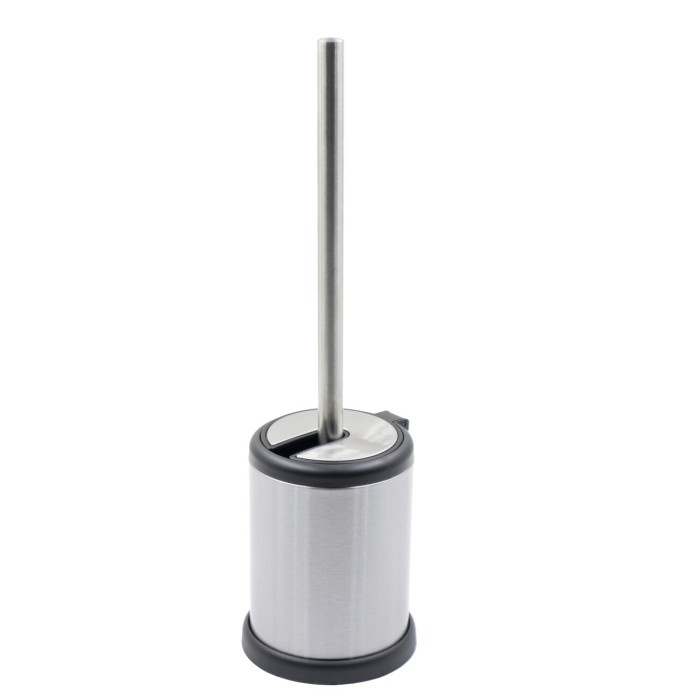Йоржик для унітазу підлоговий Mixxus Topper-TB0201 White колір білий (MI7094)