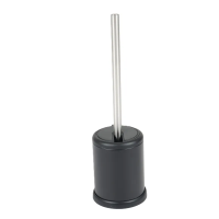 Йоржик для унітазу підлоговий Mixxus Topper-TB0201 Black колір чорний (MI7095)