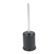 Йоржик для унітазу підлоговий Mixxus Topper-TB0201 Black колір чорний (MI7095)