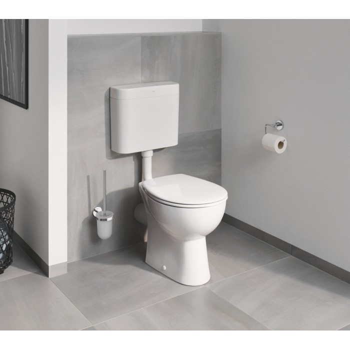 Туалетний йоржик у комплекті Grohe Bau Cosmopolitan Neutral (40463001)