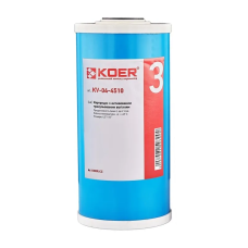 Картридж з активованим гранульованим вугіллям Koer KV-04-4510 (4,5"x10") (KR5030)