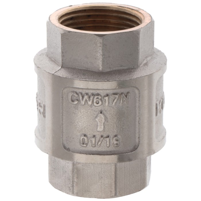 Клапан зворотний Koer (нікельований) 3/4" (Koer KR.172.N) (KR2779)