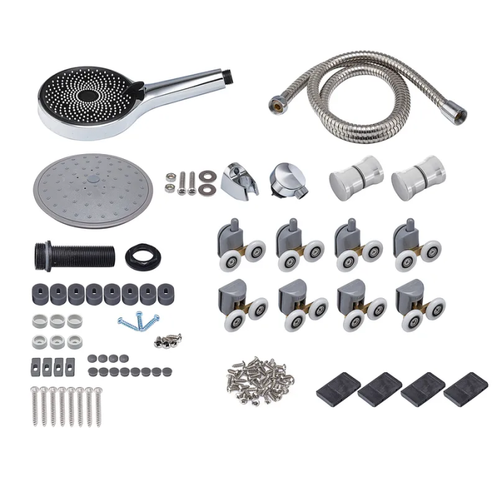 Комплект фурнітури для душового боксу Mixxus Strong SCP01-SET Chrome (MI8162)