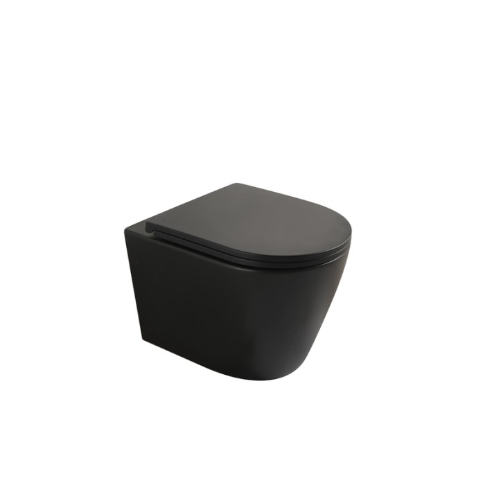 MIXXUS PREMIUM BEVEL-SET-2101 BLACK Комплект: Унітаз система змиву TORNADO 1.0+ Інсталяція з панеллю змиву BLACK MAT (MP6669)